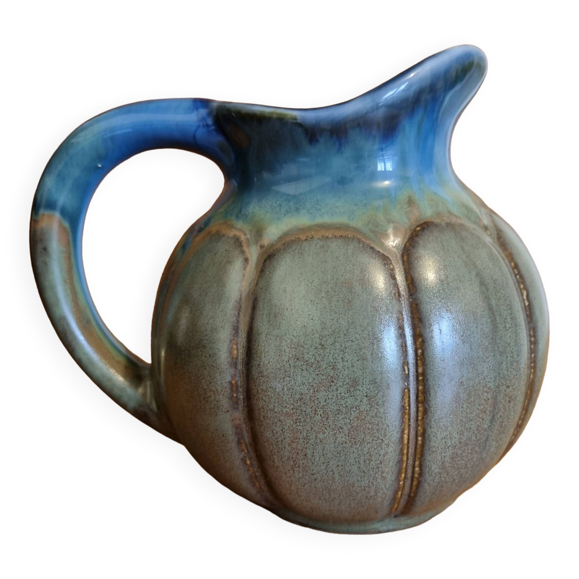 Vintage pitcher 1 L melon shape