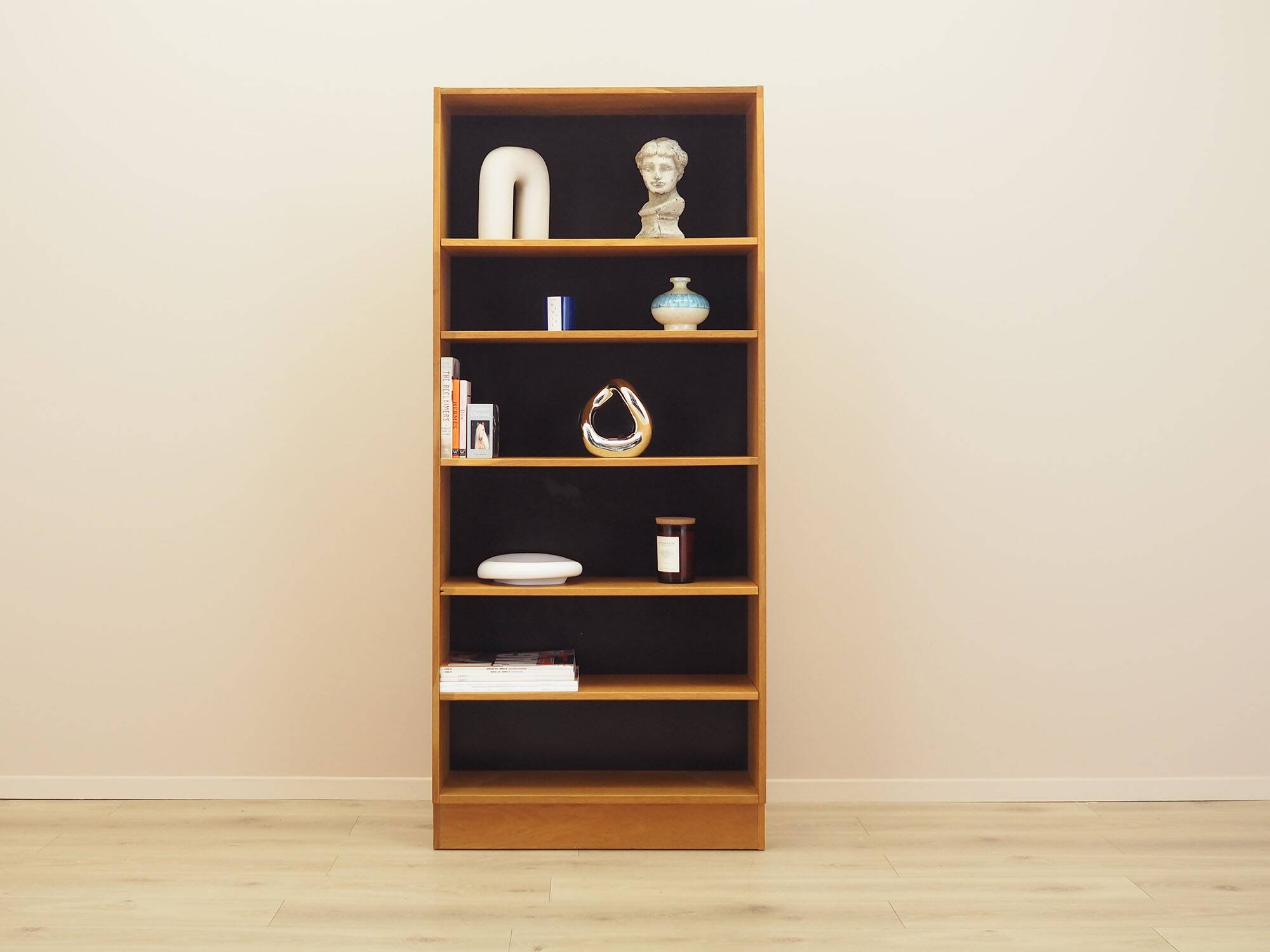 Ash Shelving Unit Domino Møbler, Denmark, 1970s
