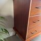 Commode vintage pieds compas