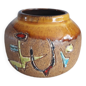 Vase vintage en céramique très original