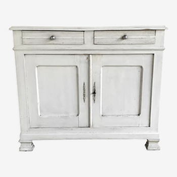 Parisian sideboard with 2 doors and 2 drawers vintage
