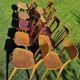 Set de 10 chaises bistrot