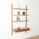 Modular wall shelf by Sven Ellekaer for Albert Hansen, 1960s, teak