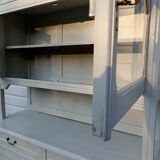 Sideboard 2 bodies in painted wood