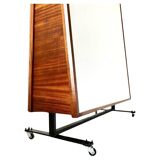 Vintage rolling room divider, Italy 1950s