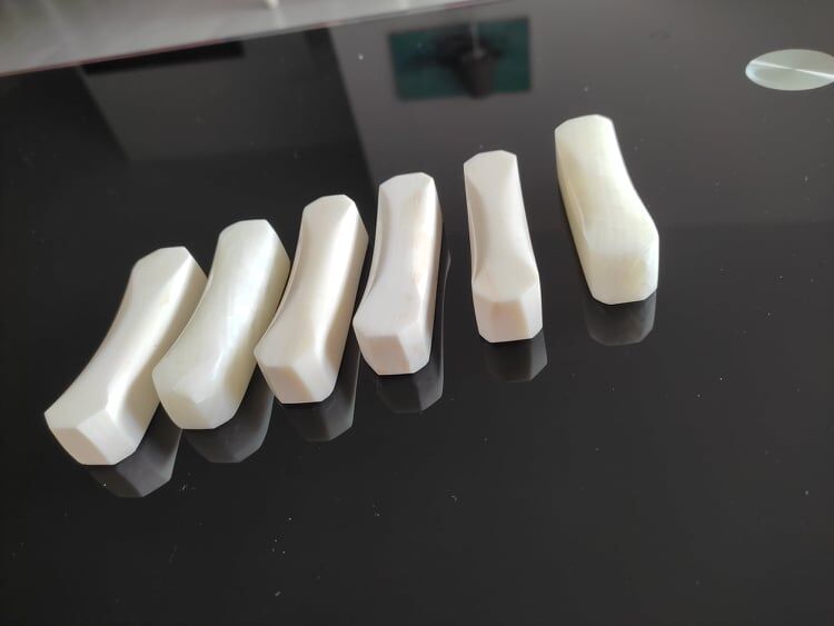 Set 6 marble knife poses