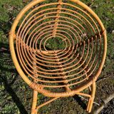 Fauteuil enfant en rotin