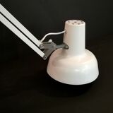 80 years white metal architect lamp