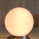 Art Deco ceiling light or wall sconce with opaline globe - mid 20th century.