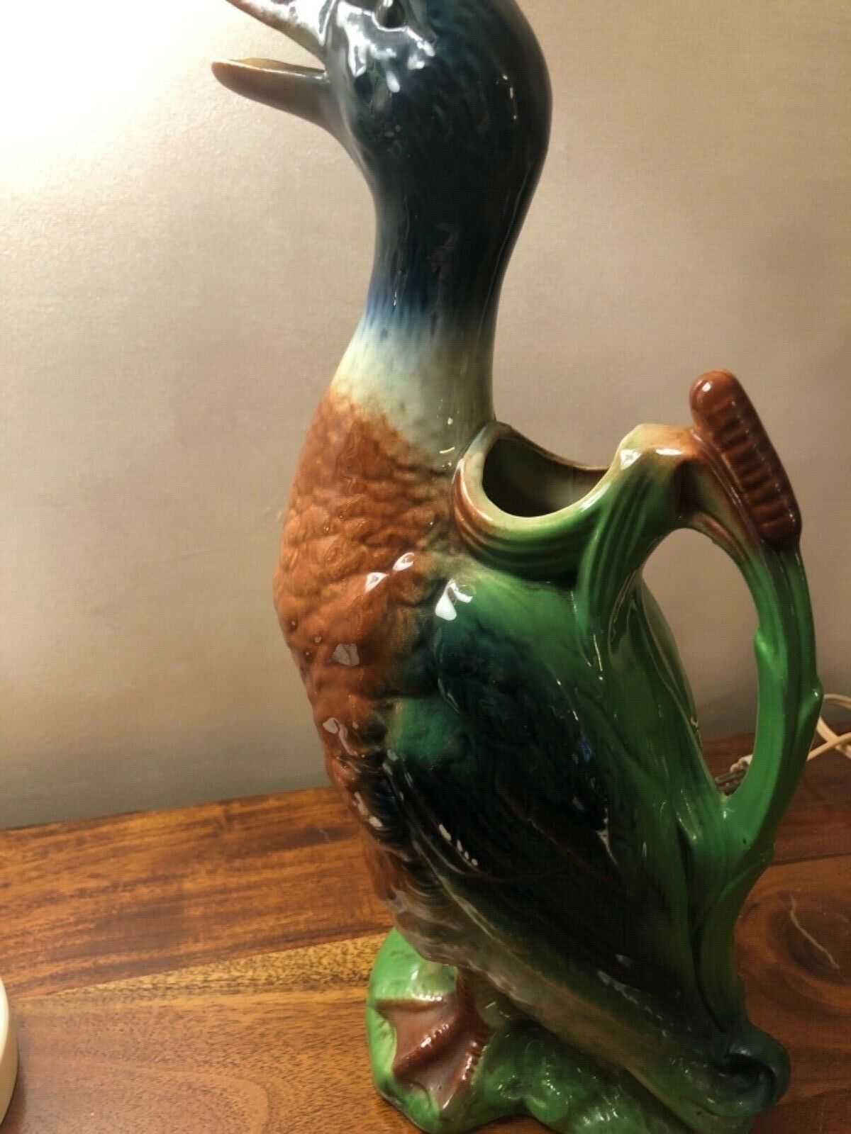 Former duck pitcher in clement saint earthenware