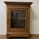 Verriot or walnut display case