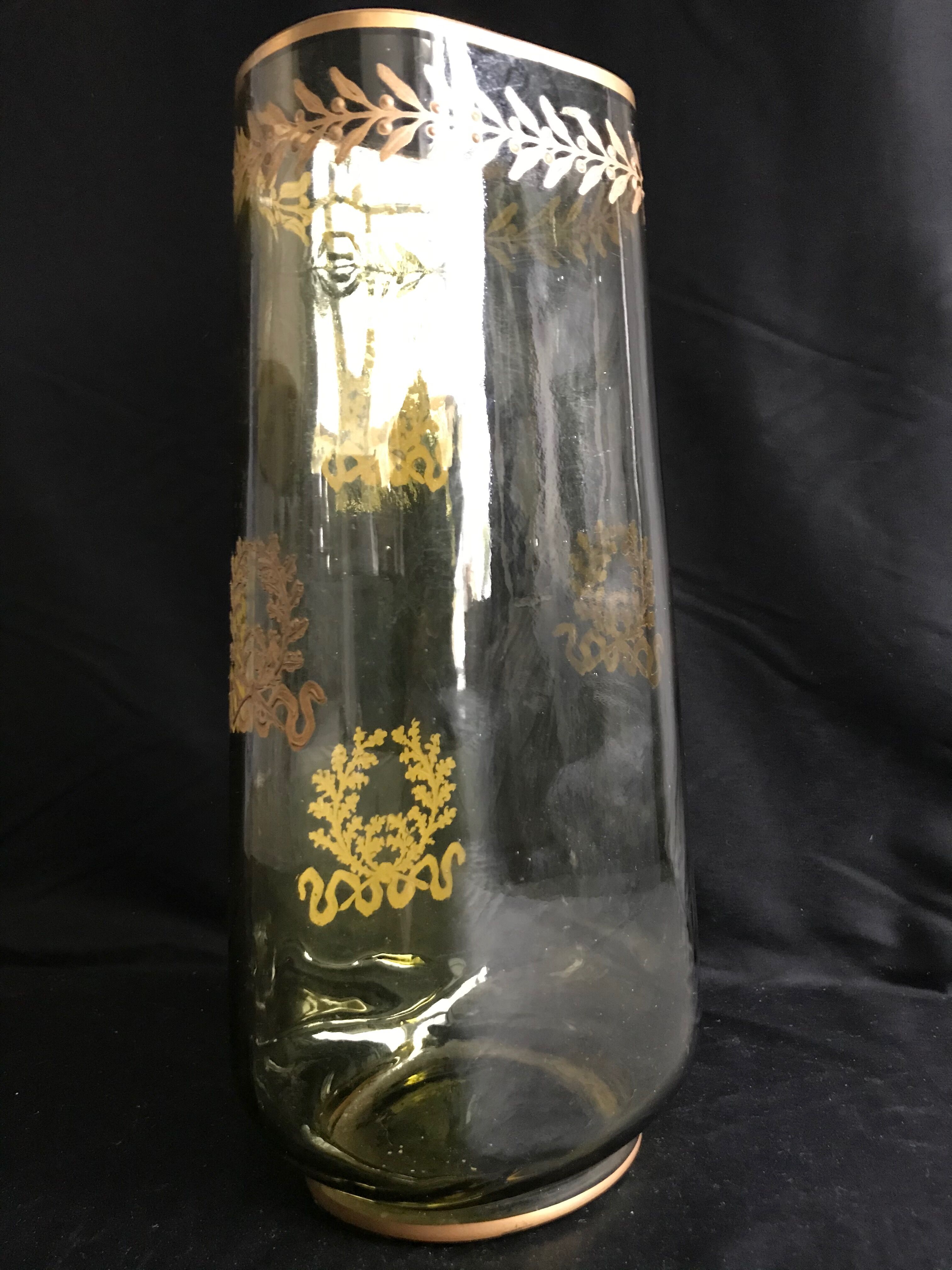 Glassworks of La Plaine Saint Denis vase François Theodore Legras (1839-1916)