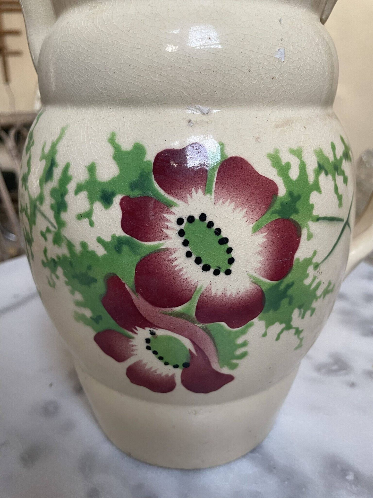 Old Longchamp pitcher