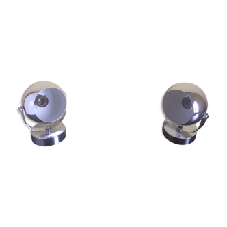 Pair of wall lamps