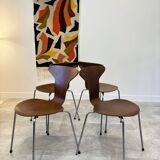 SET OF 4 MOSQUITO CHAIRS BY ARNE JACOBSEN