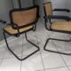 Pair of B64 Marcel Breuer vintage armchairs 1996