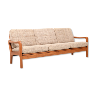 Danish Teak 3-Seater Loungesofa / Daybed by Jens-Juul Christensen