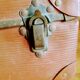Vintage brown suitcase