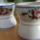 Antique diabolo egg cups