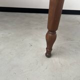 Old walnut bistro table