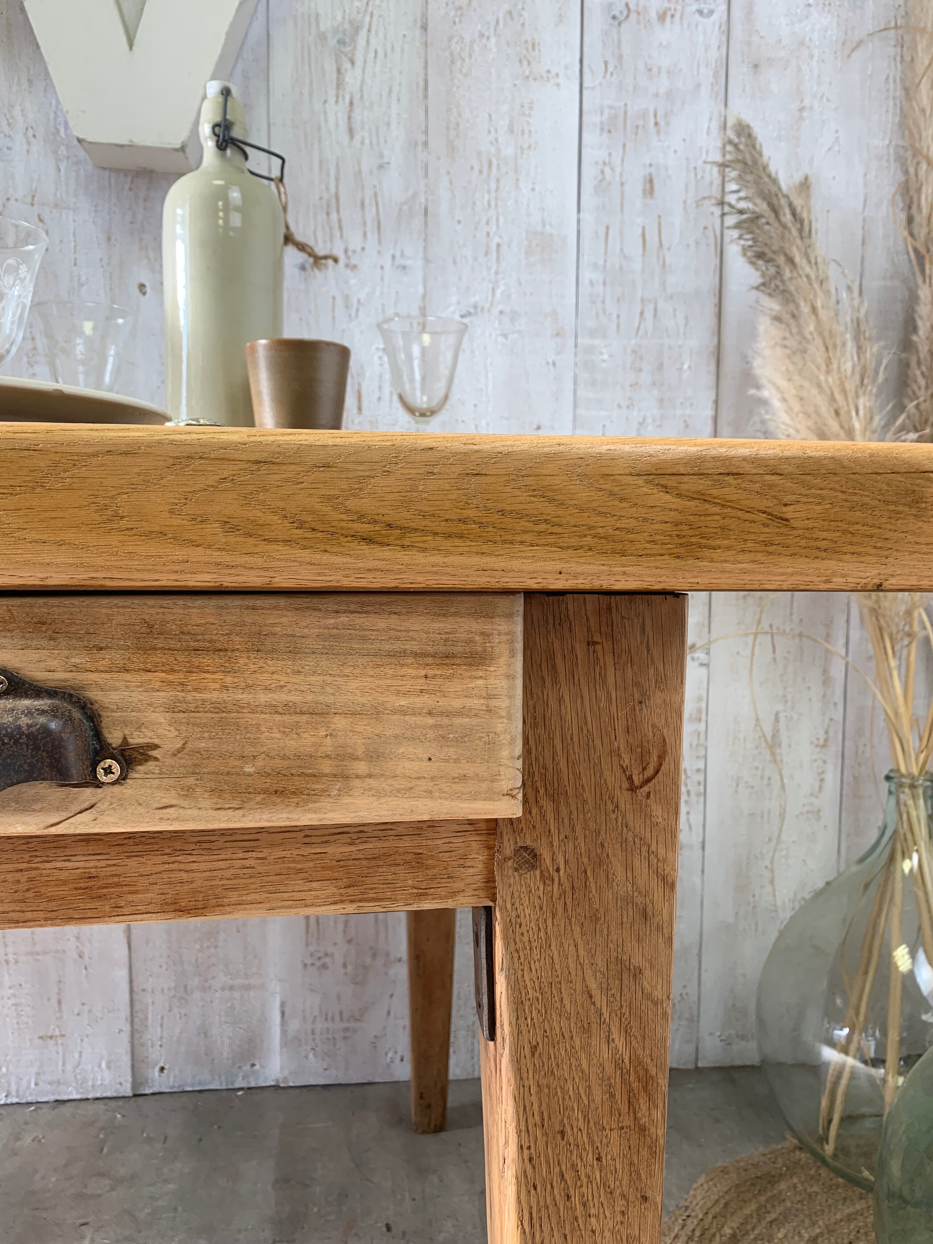 Farmhouse table 230x85cm vintage