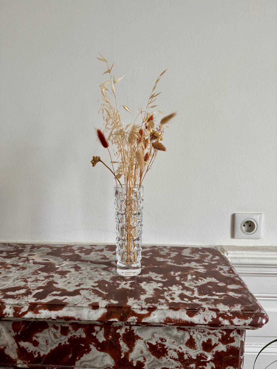 Small faceted vase Luminarc