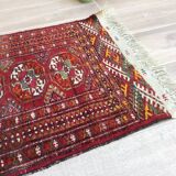 Vintage pure wool rug – 118 x 57cm