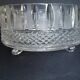 Art Deco cut crystal bowl