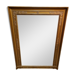 miroir doré  xixe