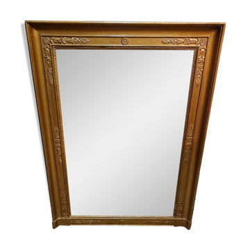 Miroir doré  XIXe