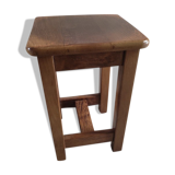 Varnished solid wood stool dp 1022701