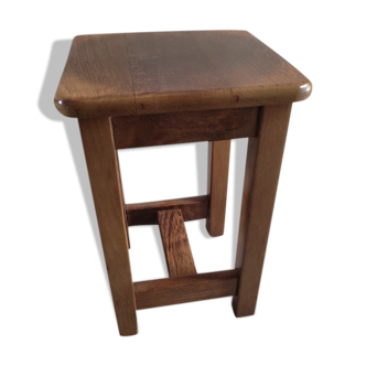 Varnished solid wood stool dp 1022701