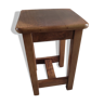 Varnished solid wood stool dp 1022701