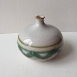 Single-flower vase signed Voldemar Volkoff Vallauris
