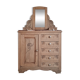 Commode coiffeuse Art déco bois brut