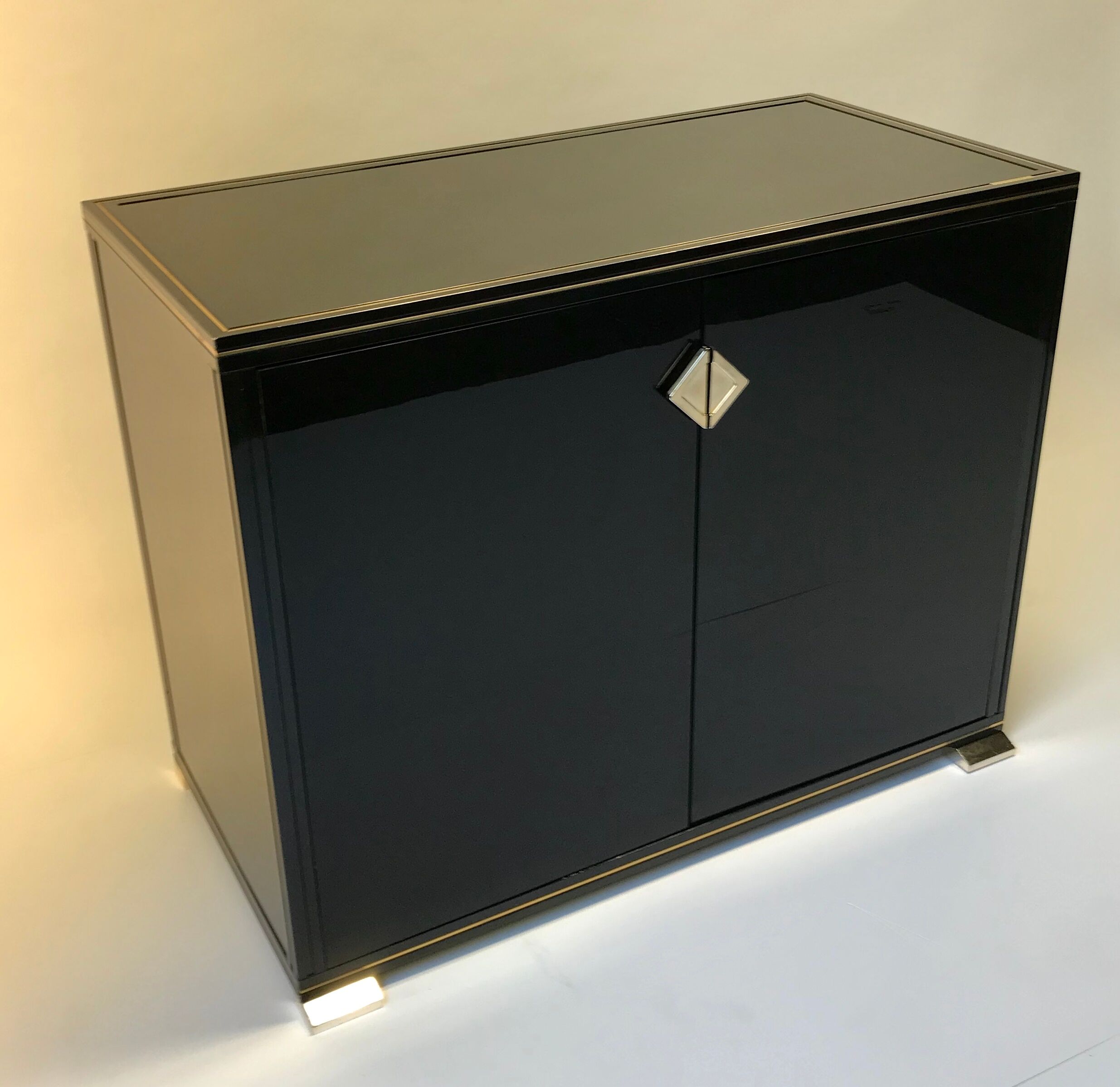 Buffet Pierre vandel 70s-80s black and gold