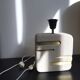 Lampe en pierre et laiton, vintage