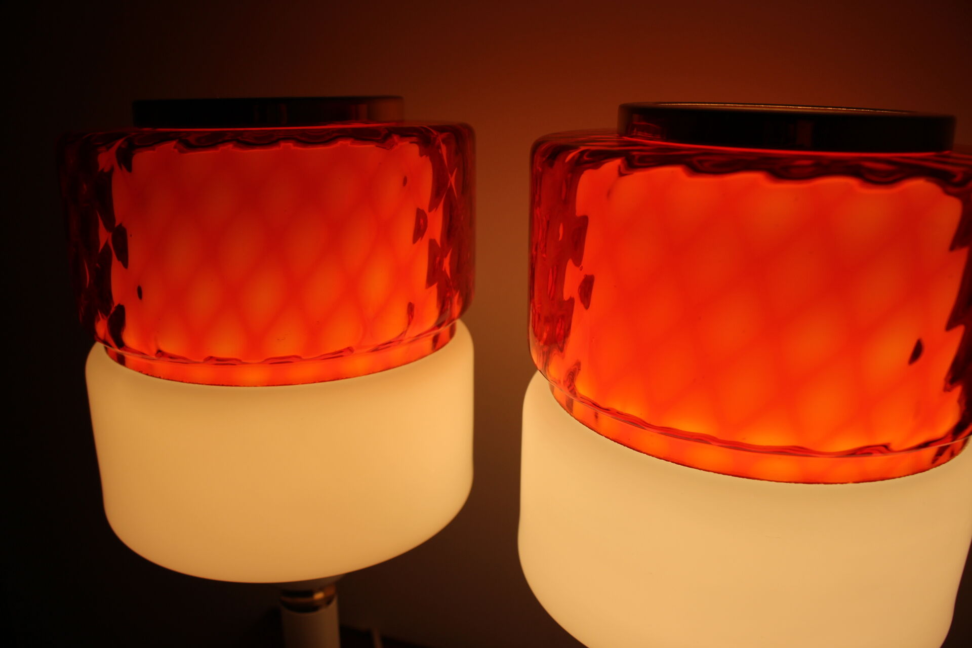 Paire de lampes, années 1960