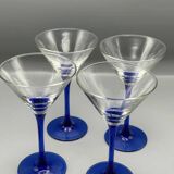 Set of 4 Luminarc cocktail glasses made in France