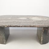 Midcentury Italian Marble Coffee Table 1989