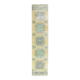 Tapis floral turc vintage noué à la main des années 1970 80x354