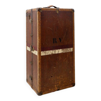 Antique wardrobe trunk "Travel Trunk", circa 1930