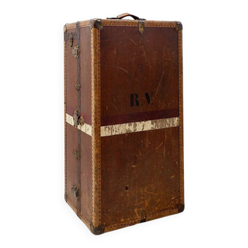 Malle armoire ancienne "Malle de voyage", vers 1930