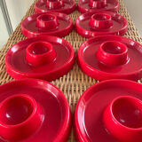 Set of 10 vintage egg cups Italy