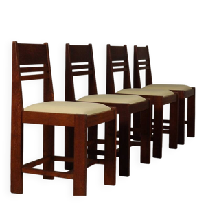 Ensemble de 4 chaises - manger
