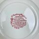 12 plates earth of iron red Royal Tudor model 17th century England ironstone