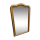 Large gilded patinated trumeau mirror
