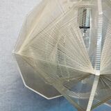 Space Age Sompex pendant lamp Perspex by Paul Secon