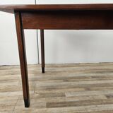 Scandinavian extendable teak table 70s