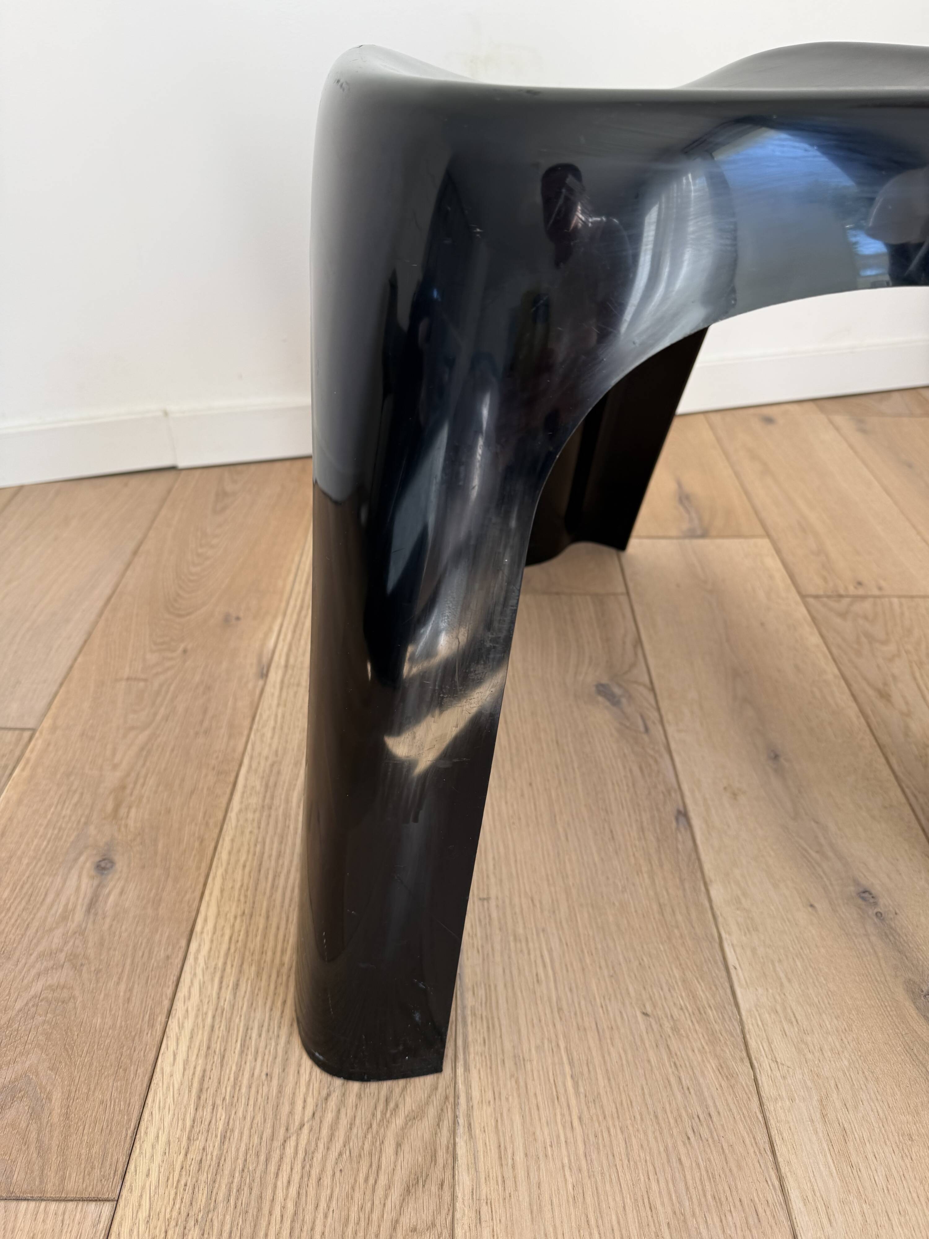Stacki stool by Giorgina Castiglioni, Space Age, Sori Yanagi, Starck